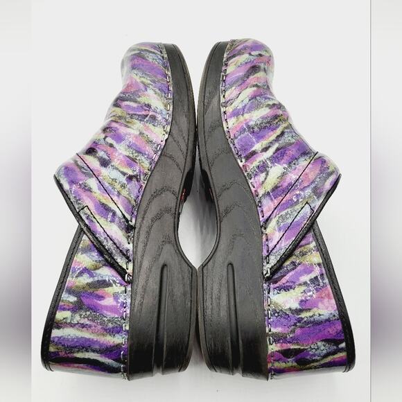 Sanita Rondi Slip Resistant Multi-Color Clogs Size EU 39 US 7.5-8 - Picture 7 of 13